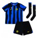 Maillot de foot Inter Milan Henrikh Mkhitaryan #22 Domicile vêtements enfant 2023-24 Manches Courtes (+ pantalon court)